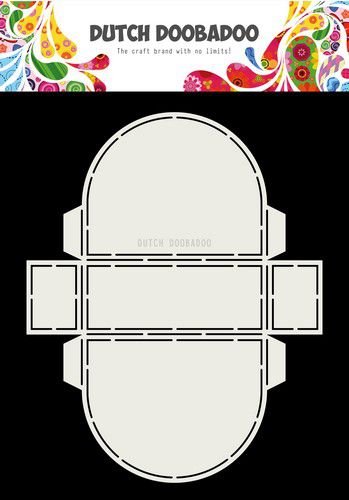 Dutch Doobadoo Dutch Box Art Donut A4