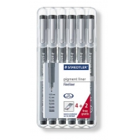 Staedtler Pigment liner Fineliner - Box 6 stuks