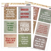 3D push Out - Good Old Days - Yvonne Creations - tekst Designs