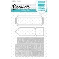 Studio Light Embossing Die Cut Stencil Nummers Essentials nr 360