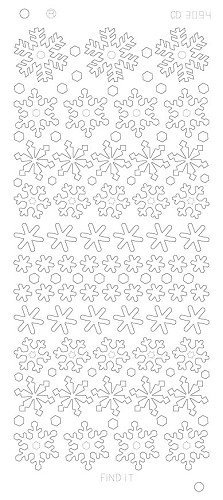 Snowflakes Platinum - Zilver   CD3094Z