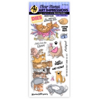 Art Impressions - Feline Set 5369