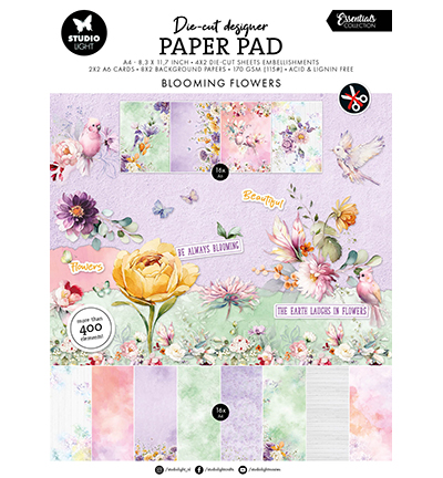 Studio Light Die-cut designer Paperpad