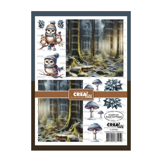 Creaties Cutting Sheet Winter E