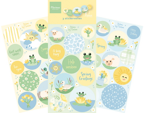Marianne Design - Stickers Dreamy Meadow by  Marleen