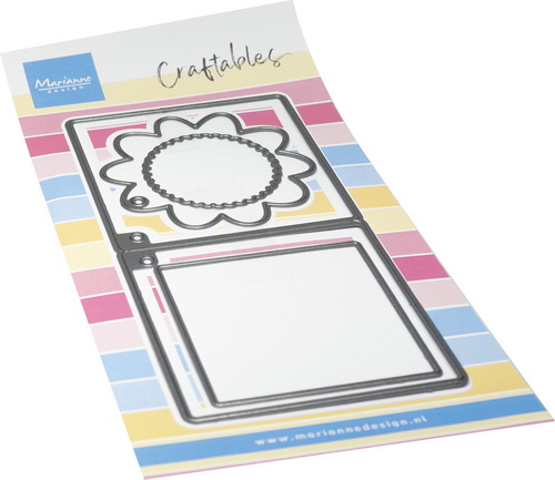 Marianne Design - Craftables stencil Flower tag