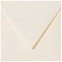 enveloppen 15 x 15 cm creme - 10 stuks 