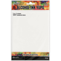Tim Holtz - Alcohol Ink Yupo -  translucent sheets