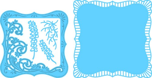 Anja's vierkant met swirls