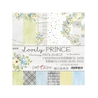 Craft O CLock - Lovely Prince - 6 double faced sheets - 30,5x30,5cm