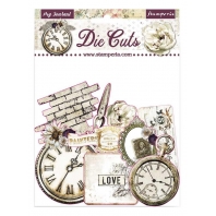 Stamperia - Romantic collection Journal  - Die Cuts