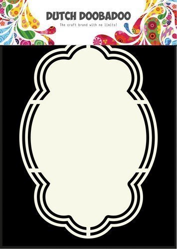 Dutch Doobadoo Dutch Shape Art Cloud A5