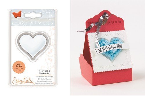 Tonic Studios Die - heart die & blister shaker set