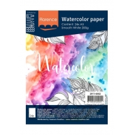 Florence - Aquarelpapier smooth A5 200g White 100 stuns