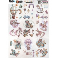 Yvonne Creations - Hello World -3D Knipvel -  Mini