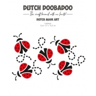 Dutch Doobadoo Mask-Art Lieveheersbeestje A5