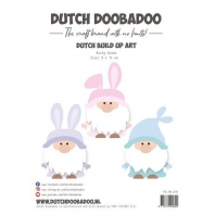 Dutch Doobadoo Build Up Bunny Gnome A5
