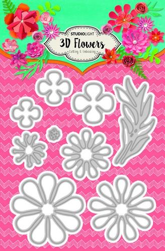 Embossing Die 3D Flowers 92
