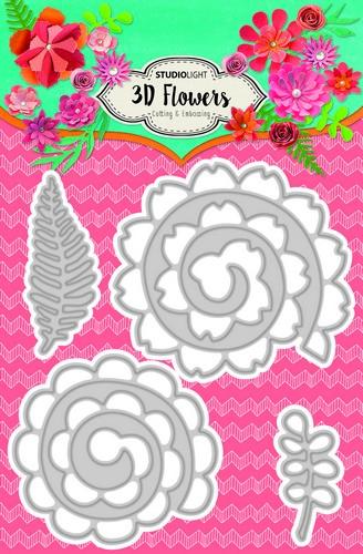 Embossing Die 3D Flowers 93