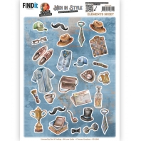 Yvonne Creations -  Men in Style - 3D Knipvel - Elements