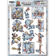 Yvonne Creations -  Men in Style - 3D Uitdrukvel - Sports