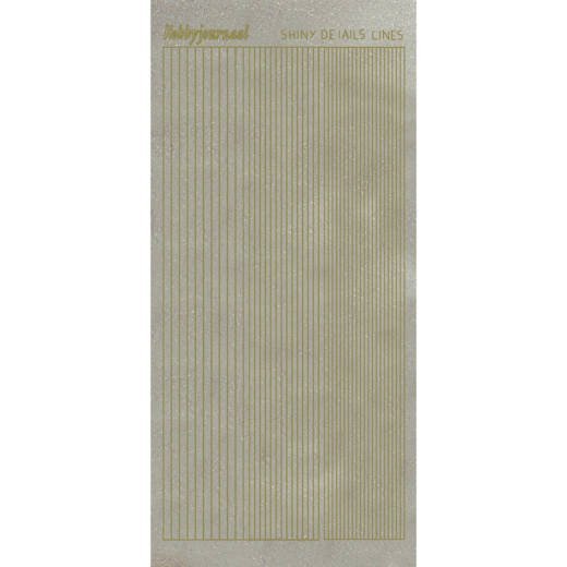 Shiny Details - Lines - Goud