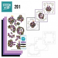 Stitch and Do nr 201 - Amy Design - Purple Christmas