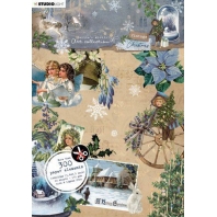 Studio Light Die Cut Block Vintage Christmas nr 64