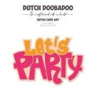 Dutch Doobadoo Card Art Let's Party A5