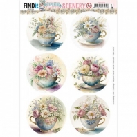 Berrie's Beauties - Whispering Spring - Scenery Teapot