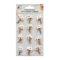 Little Birdie - Paper Flowers - Bouquet Shabby Chic
