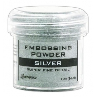 Ranger Embossing Powder 34ml - super fine silver