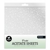 Studio Light Acetate sheet Snowflakes Essentials nr 08