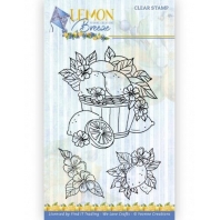 Yvonne Creations - Lemon Breeze - Clear Stamp - Lemon