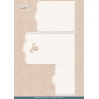 Card Deco Essentials - Folding Card Stencil - Lemon Breeze Triptych