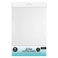 Studio Light Glitter sheets White nr.43