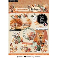 Studio Light Die - cut Paper Pad elements Everlasting Autumn nr 229