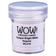 WOW - embossingpowder - Opaque Bright White