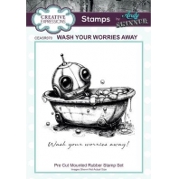 Creative Expressions - Stamps by Andy Skinner - Wash Your Worries Away