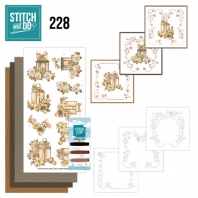 Stitch and Do 228 - Amy Design - Frosted Gold Christmas