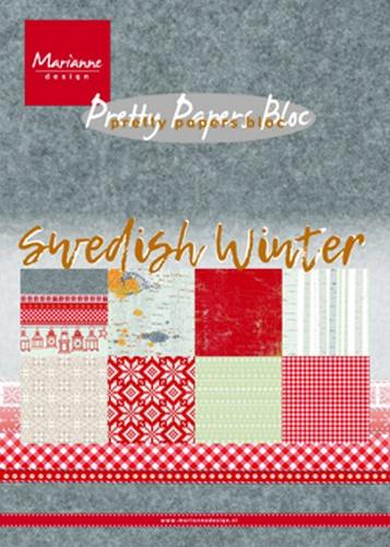 Marianne Design Paper Pad Swedisch winter A5