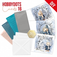 Hobbydots Cards 16 - Berrie's Berries - Navy Winter