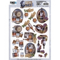 We are Man - Amy Design - 3D knipvel - Drinks