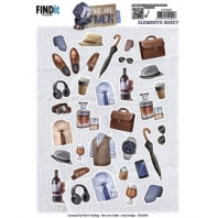 We are Man - Amy Design - 3D knipvel - elements sheet