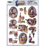 We are Man - Amy Design - 3D Push Out - Drinks