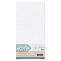 Card deco Essentials - Linnenkarton 4K - Wit 01 - 10 stuks