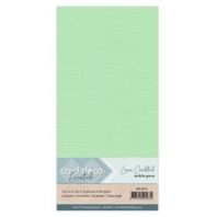 Card deco Essentials - Linnenkarton 4K - Middengroen 20 - 10 stuks