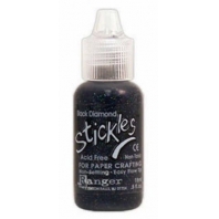 Ranger - Stickles Glitter Glue 15 ml - Black Diamond