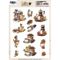 Berrie's Beauties - Coffee Moments - 3D Push Out - Coffee Machine