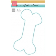 Marianne Design - Craft Stencil Dog bone by Marleen